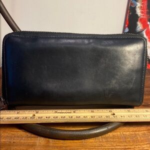 Coach Black Leather Wallet